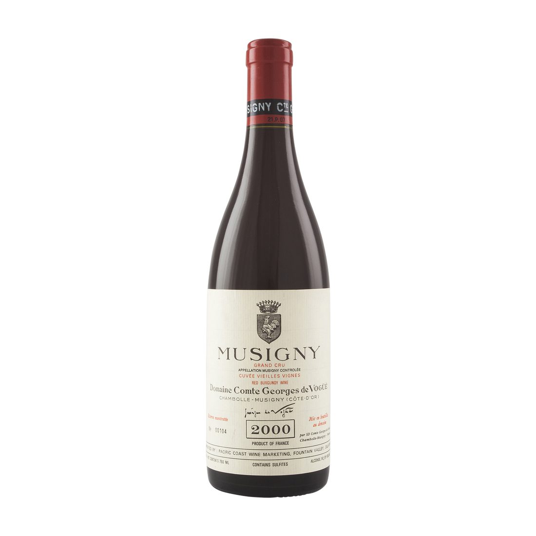 ワイン DomaineComtees de Vogue Musigny2017 2017 Domaine Comte Georges de Vogue, Musigny Grand Cru, Cuvee
