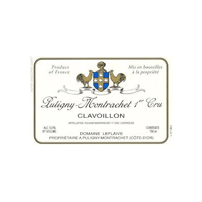 Domaine Leflaive Puligny-Montrachet Clavoillon Premier Cru