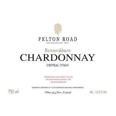 Felton Road, Bannockburn Chardonnay, Central Otago